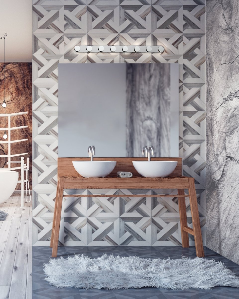 Luminaire de vanité Edna - Chrome 36" by Kuzco Lighting | Luminaires & cie