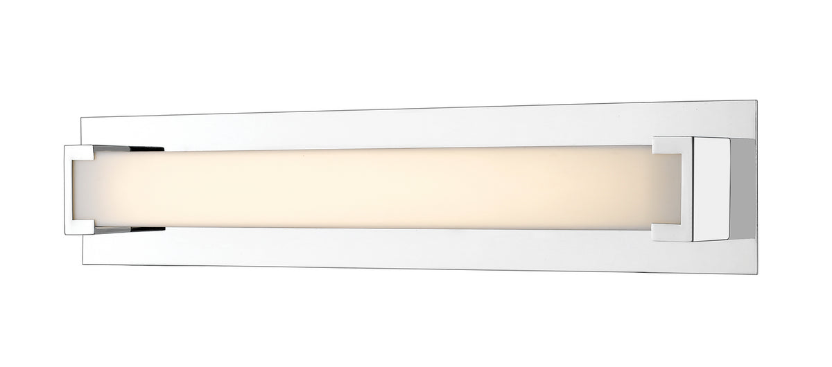 Barre d'éclairage de salle de bain Elara Chrome – Z-Lite