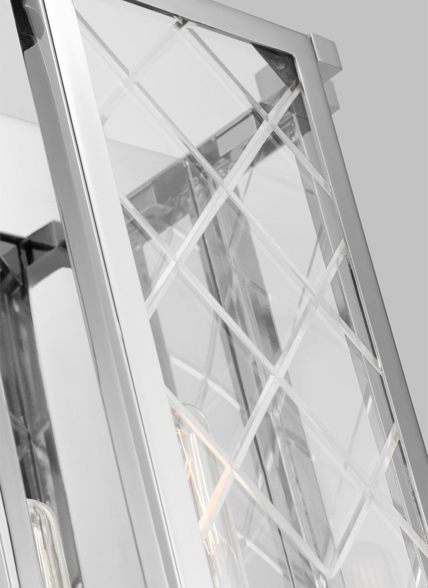 Luminaire de vanité Erro - Nickel poli by Visual Comfort Studio | Luminaires & cie