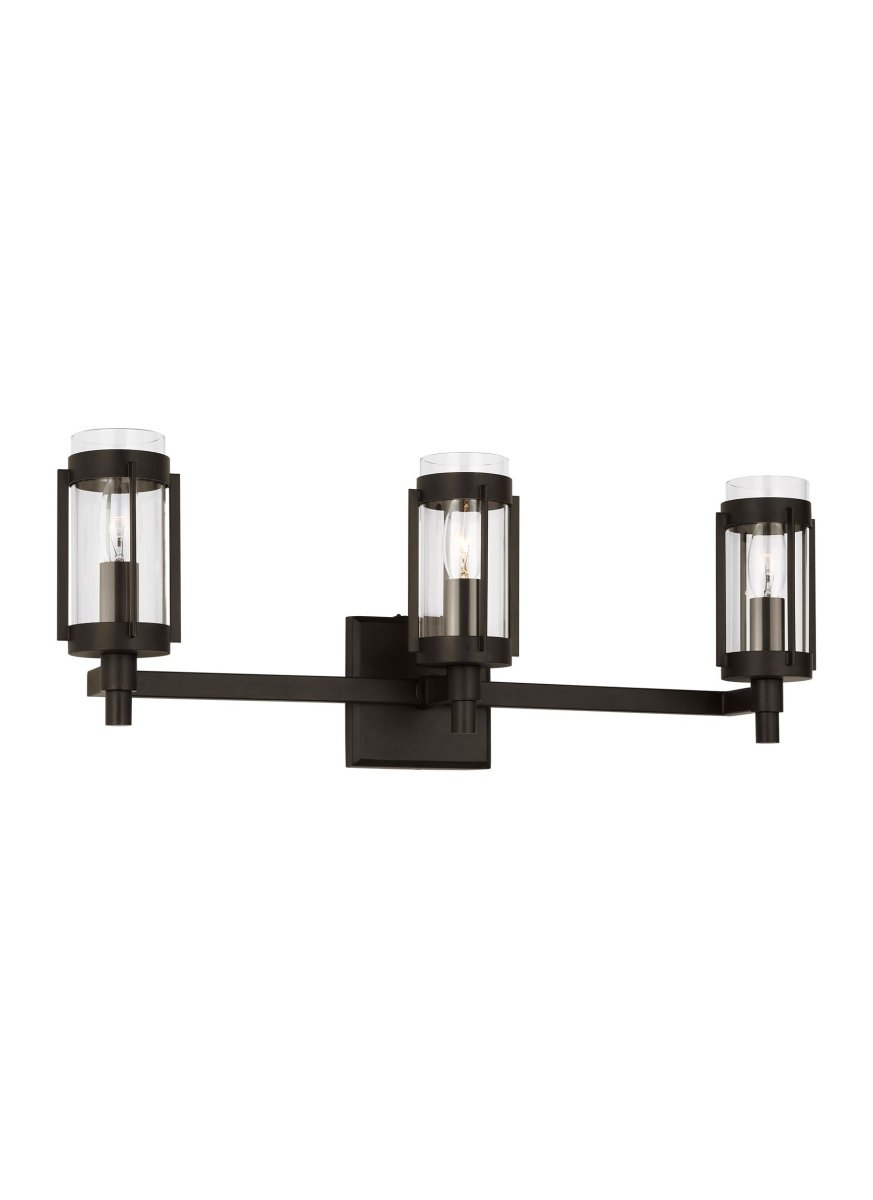 Luminaire de vanité Flynn - Laiton vieilli dans le temps 23 1/4" by Visual Comfort Studio | Luminaires & cie