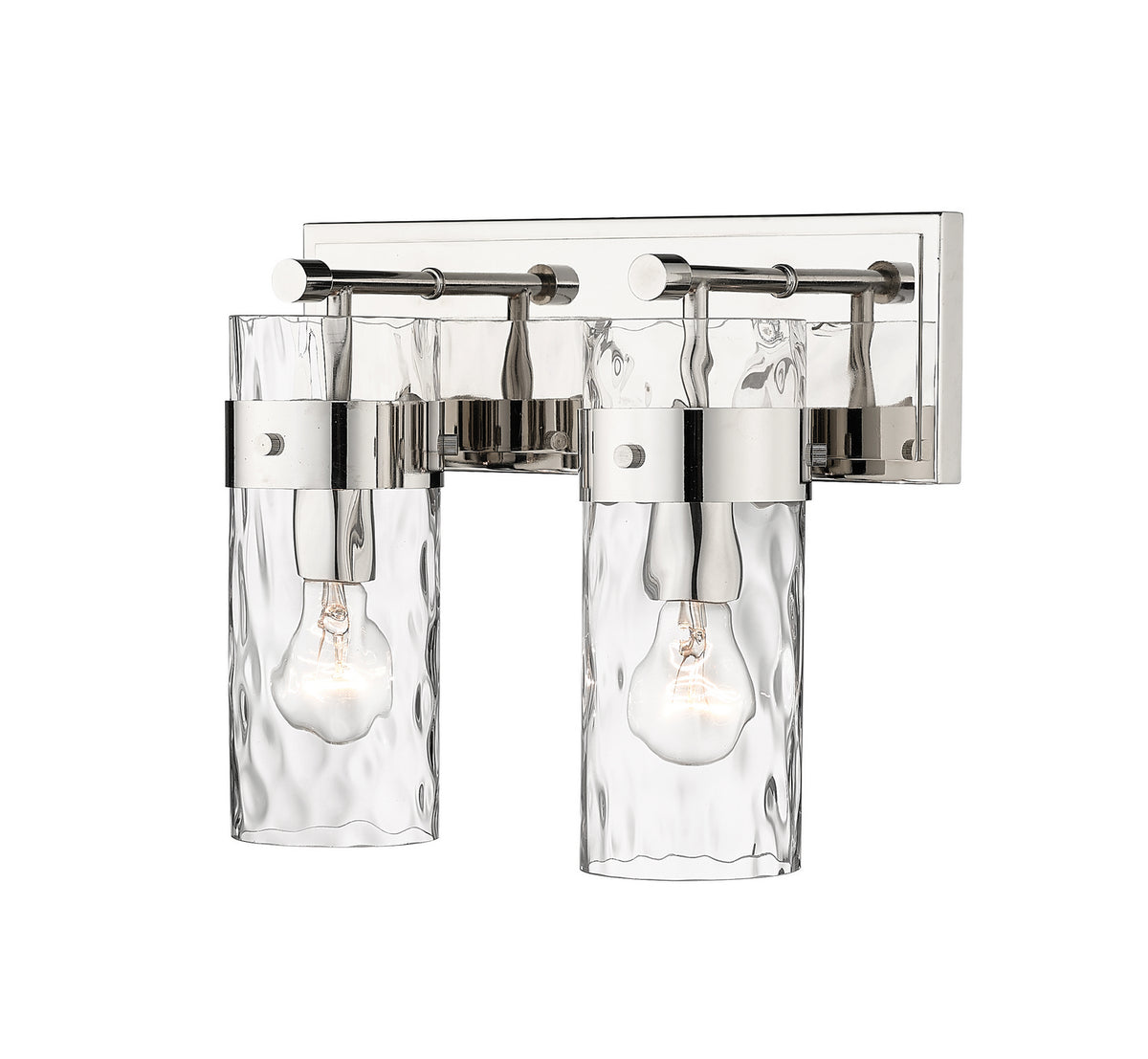 Luminaire de vanité Fontaine Nickel poli, 14" – Z-Lite