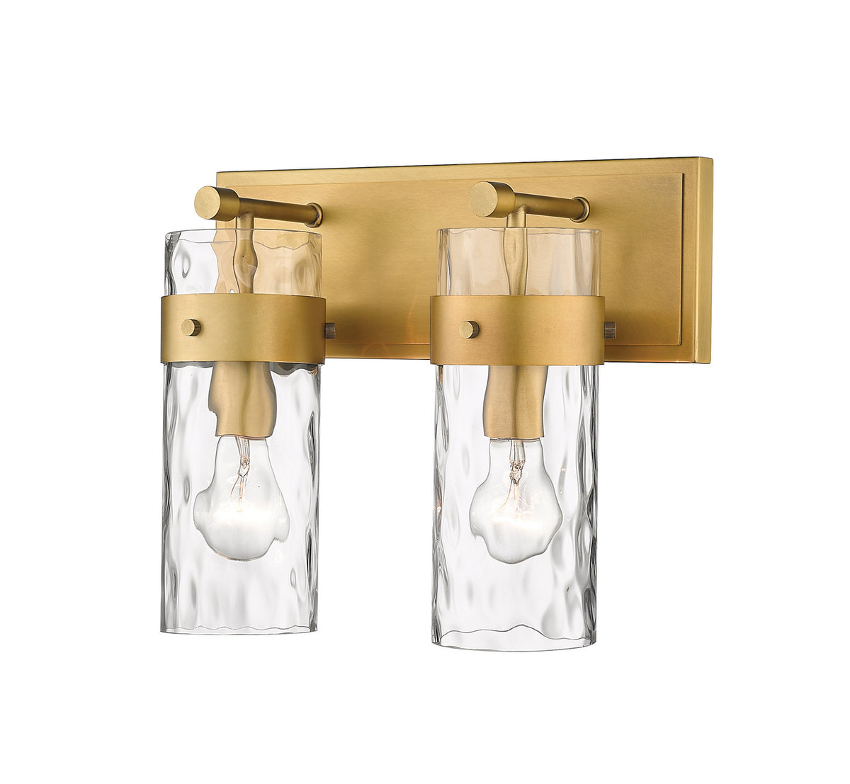 Luminaire de vanité Fontaine Laiton frotté, 14" – Z-Lite