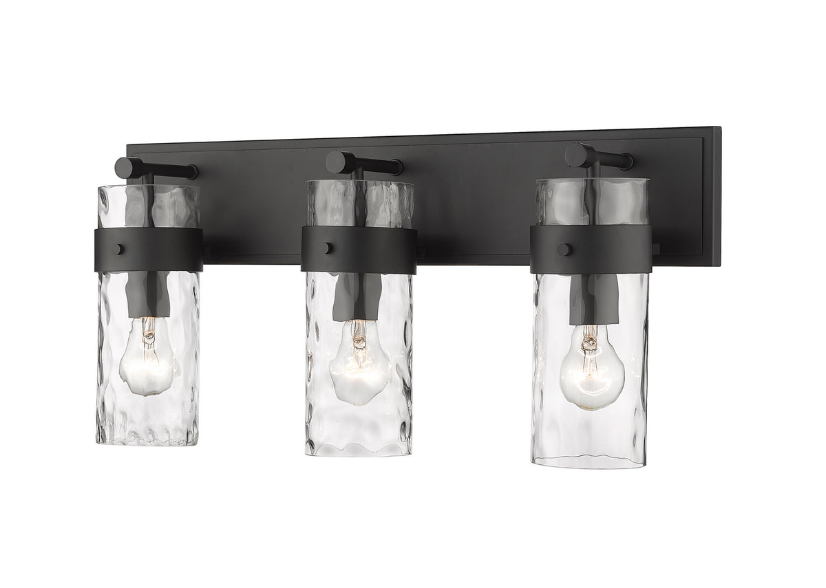 Luminaire de vanité Fontaine Noir mat, 24" – Z-Lite