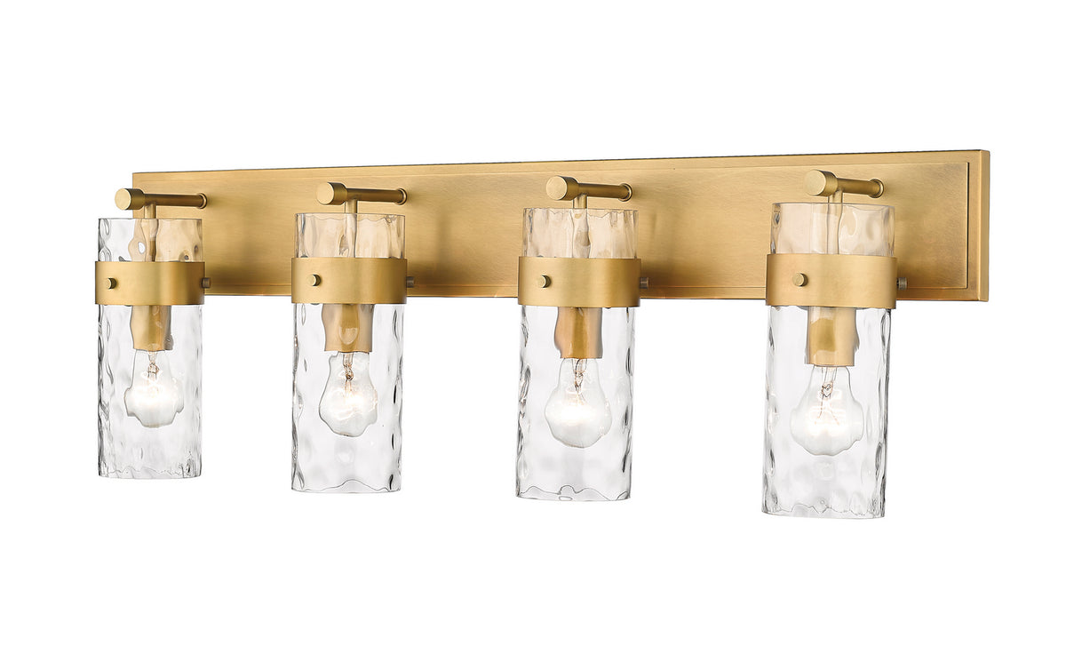 Luminaire de vanité Fontaine Laiton frotté, 34" – Z-Lite