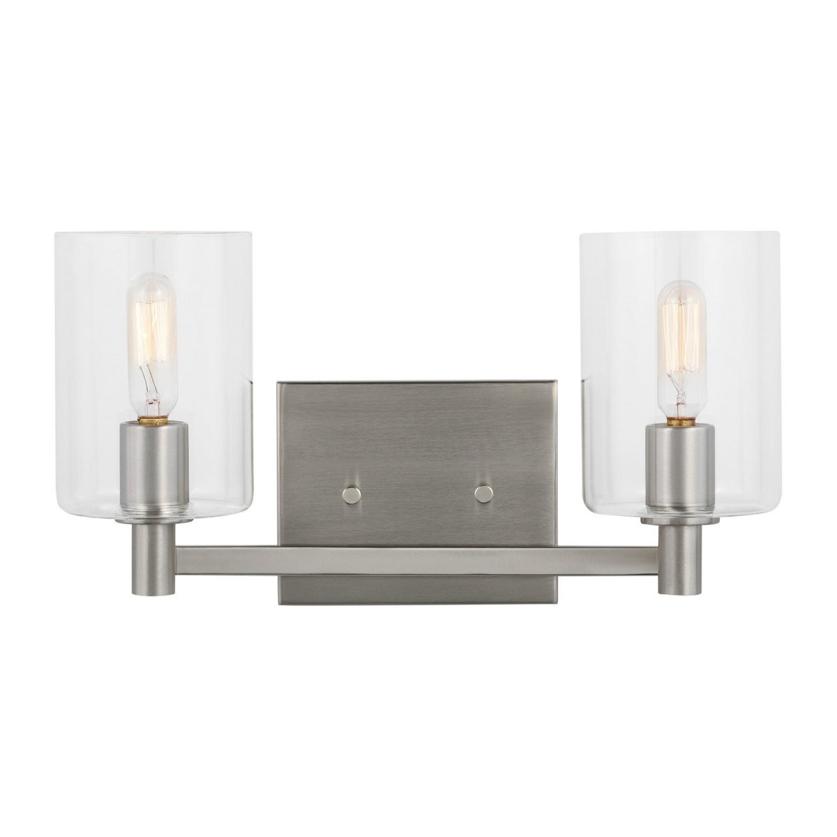 Luminaire de vanité Fullton - Nickel brossé 14 1/4" by Visual Comfort Studio | Luminaires & cie