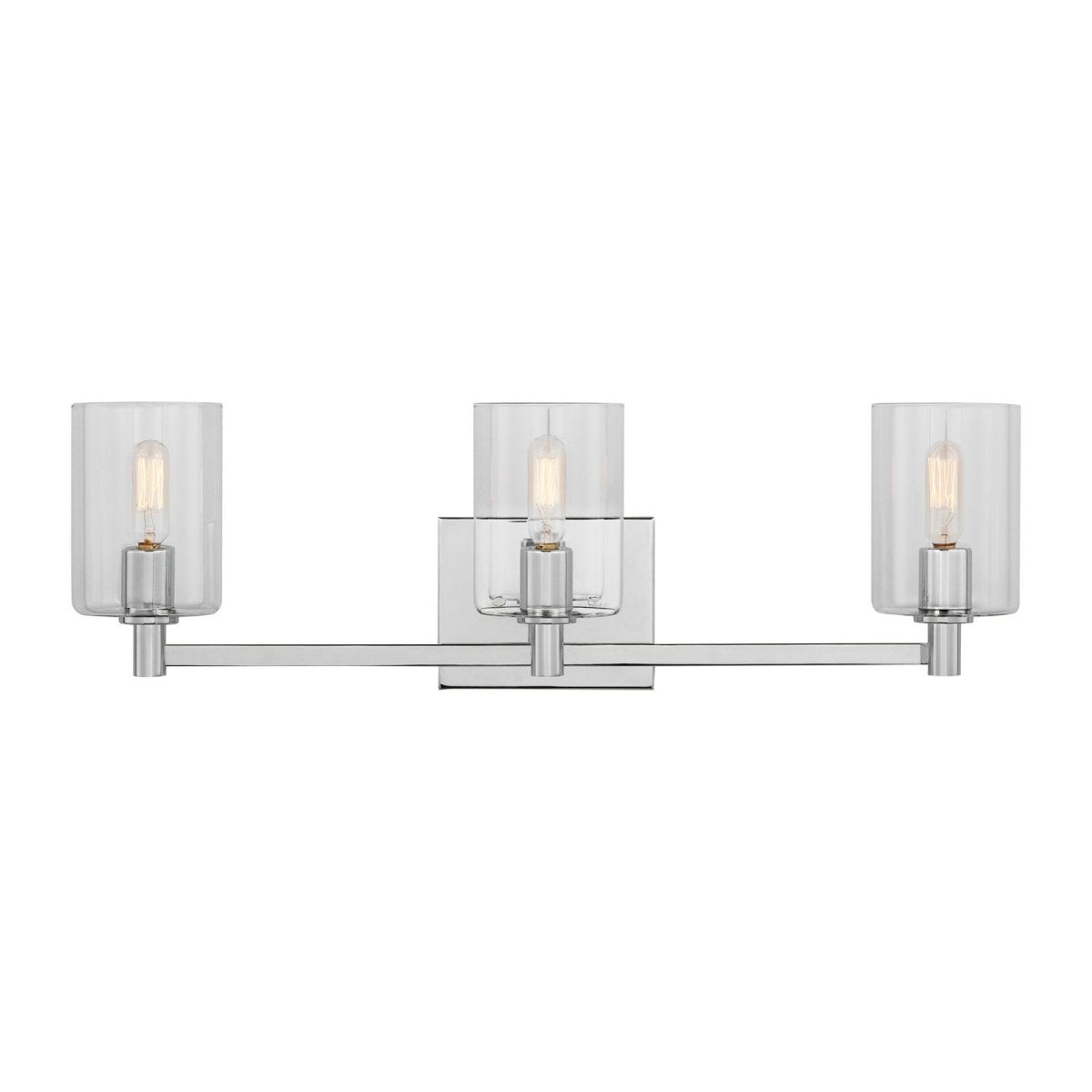 Luminaire de vanité Fullton - Chrome 24 5/8" by Visual Comfort Studio | Luminaires & cie
