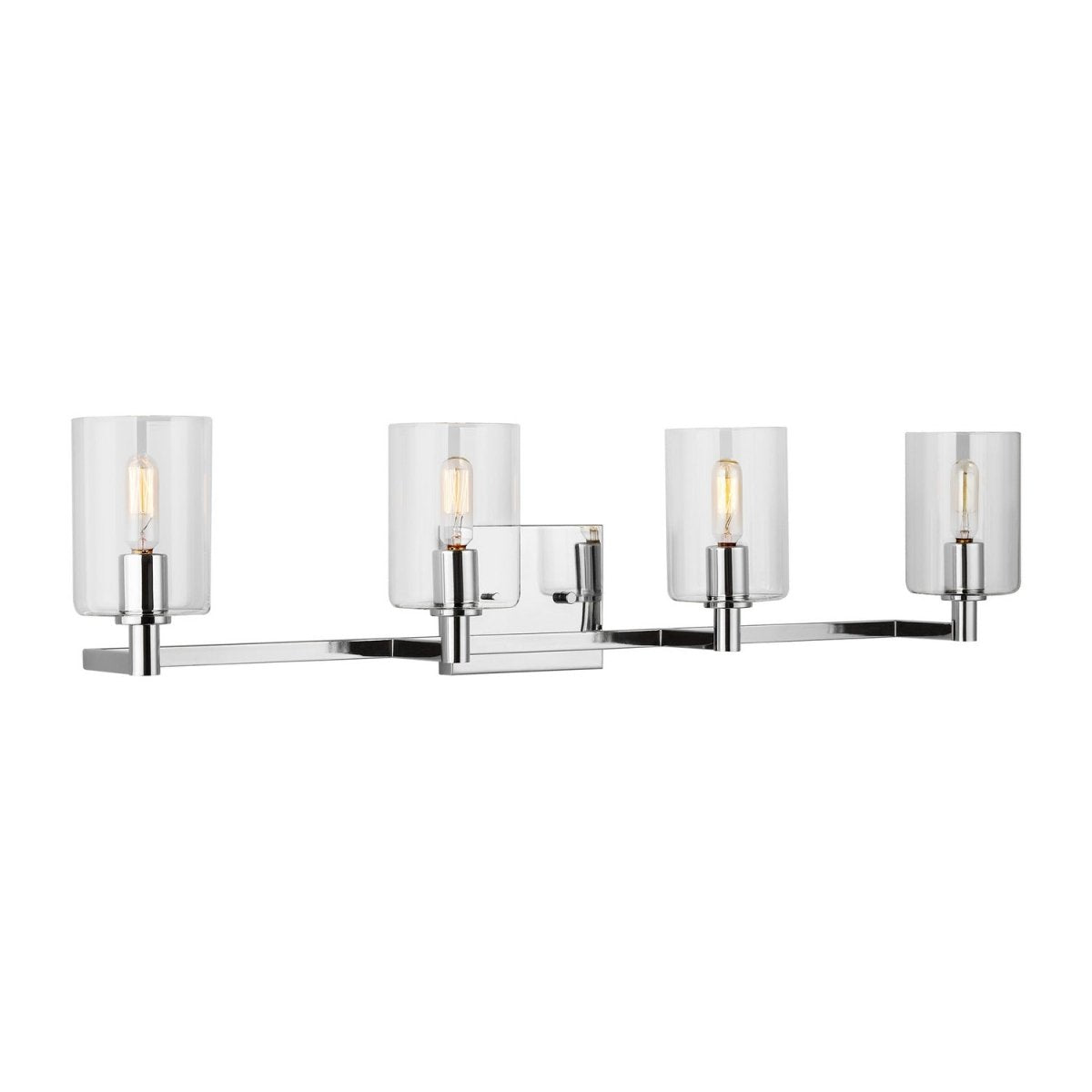 Luminaire de vanité Fullton - Nickel brossé 35" by Visual Comfort Studio | Luminaires & cie