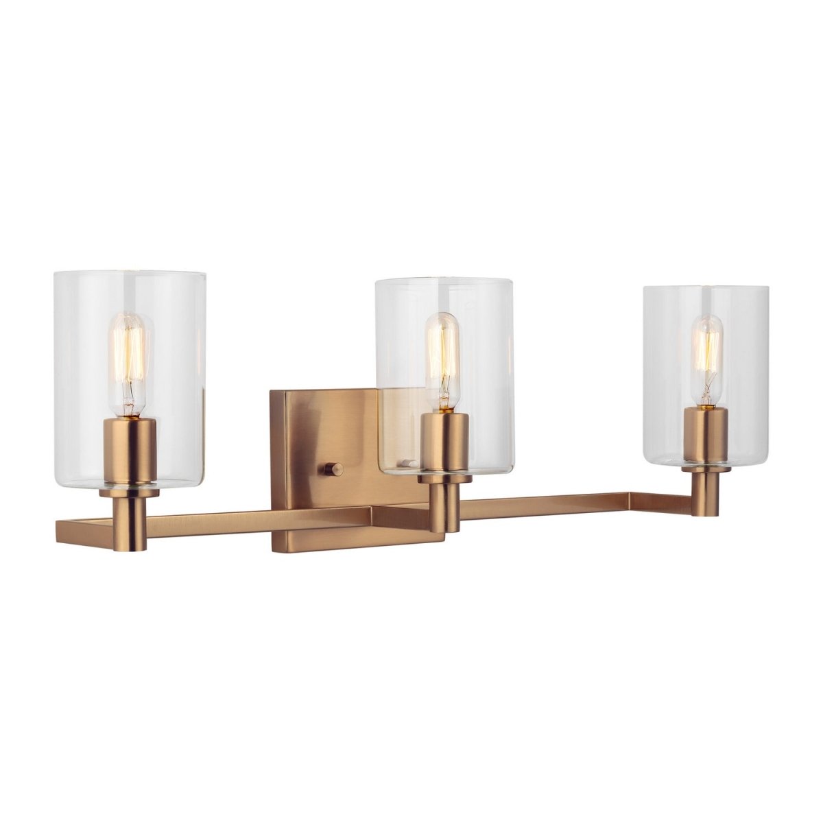 Luminaire de vanité Fullton - Nickel brossé 35" by Visual Comfort Studio | Luminaires & cie