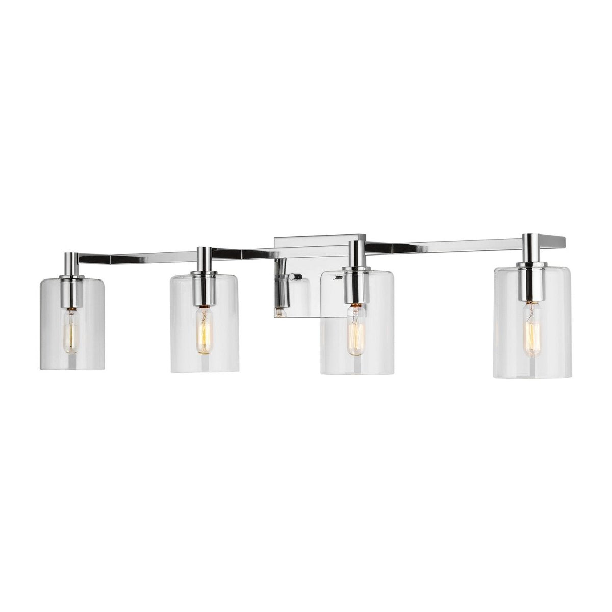 Luminaire de vanité Fullton - Nickel brossé 35" by Visual Comfort Studio | Luminaires & cie