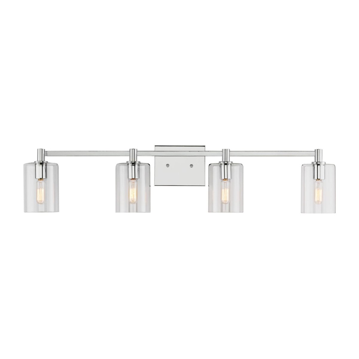 Luminaire de vanité Fullton - Nickel brossé 35" by Visual Comfort Studio | Luminaires & cie