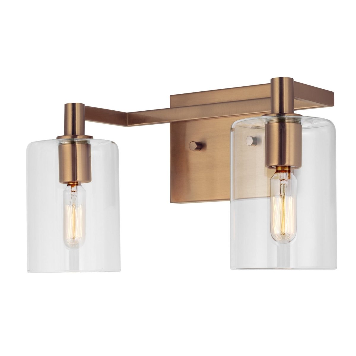 Luminaire de vanité Fullton - Nickel brossé 35" by Visual Comfort Studio | Luminaires & cie