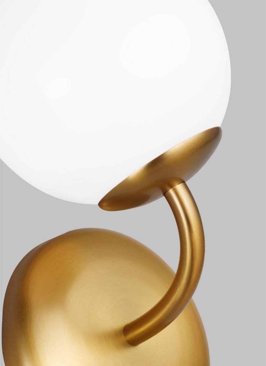 Luminaire de vanité Galassia - Laiton brûlé 5" by Visual Comfort Studio | Luminaires & cie