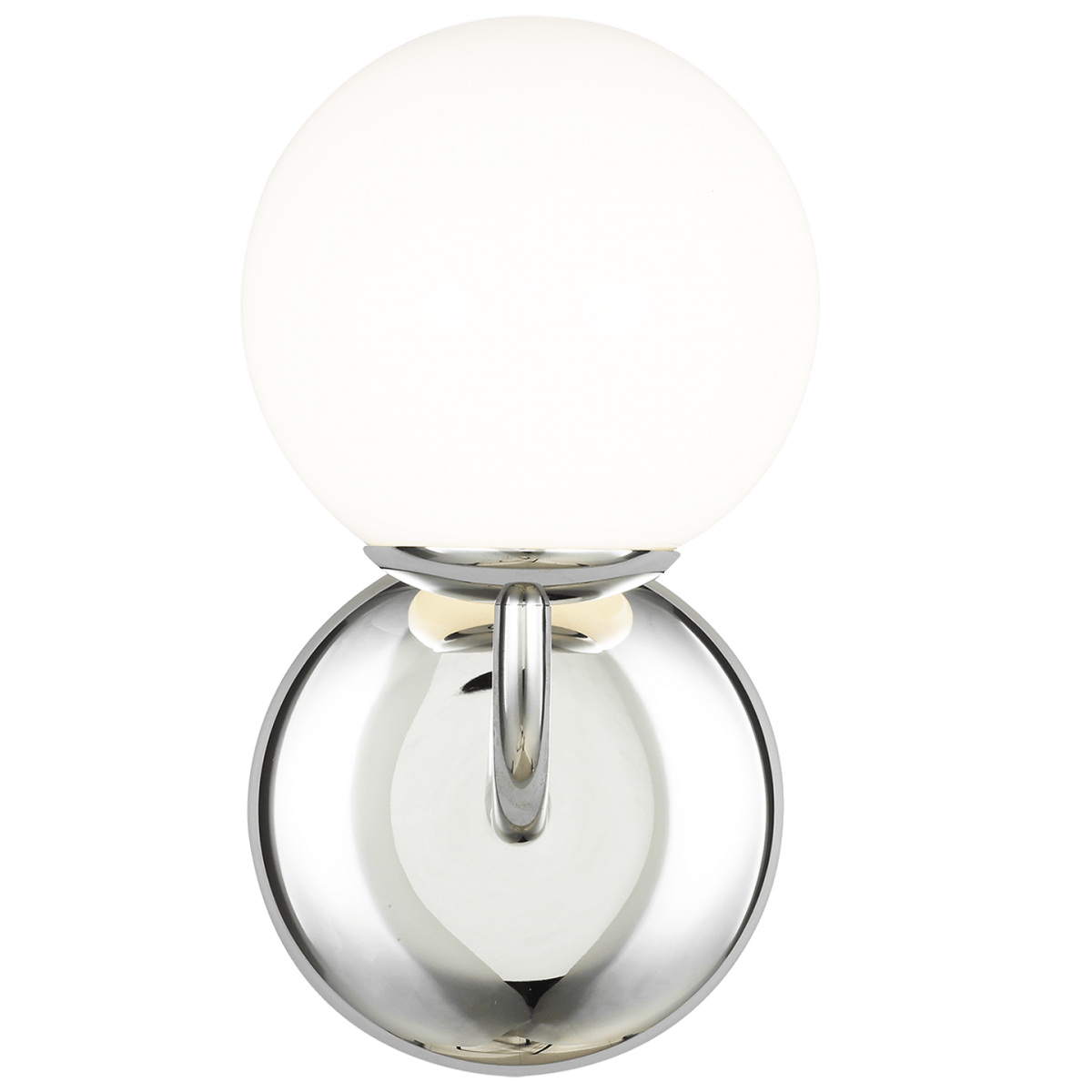 Luminaire de vanité Galassia - Nickel poli 5" by Visual Comfort Studio | Luminaires & cie