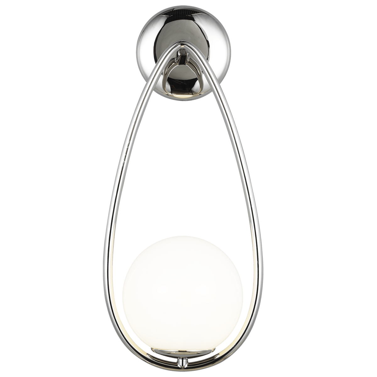 Luminaire de vanité Galassia - Nickel poli 8" by Visual Comfort Studio | Luminaires & cie