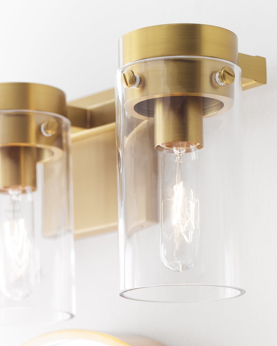 Luminaire de vanité Garrett - Laiton brûlé 21 1/8" by Visual Comfort Studio | Luminaires & cie