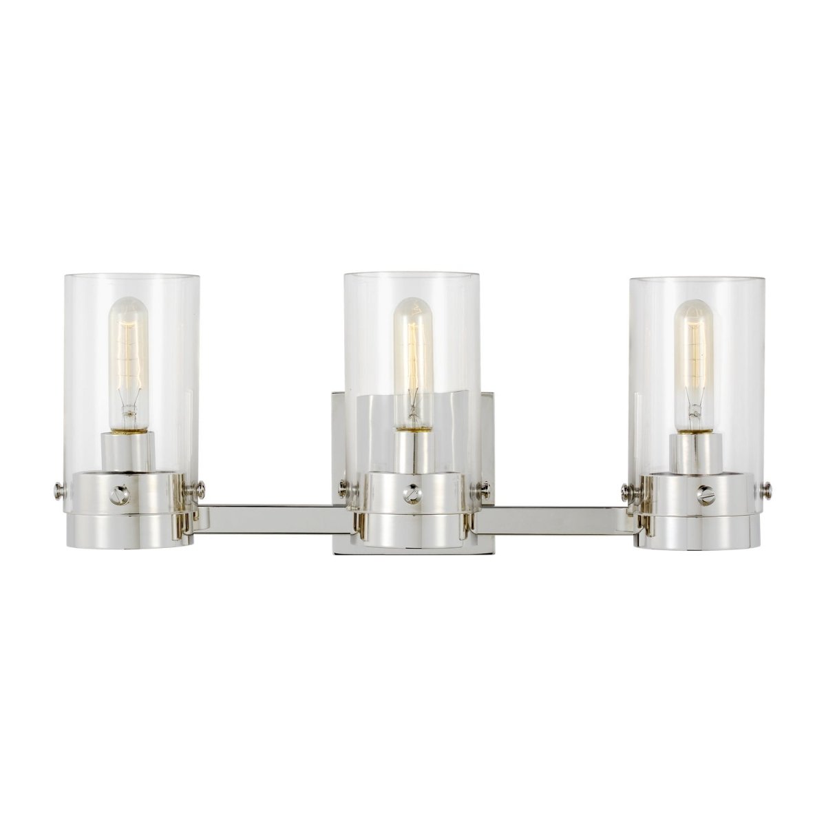 Luminaire de vanité Garrett - Nickel poli 21 1/8" by Visual Comfort Studio | Luminaires & cie