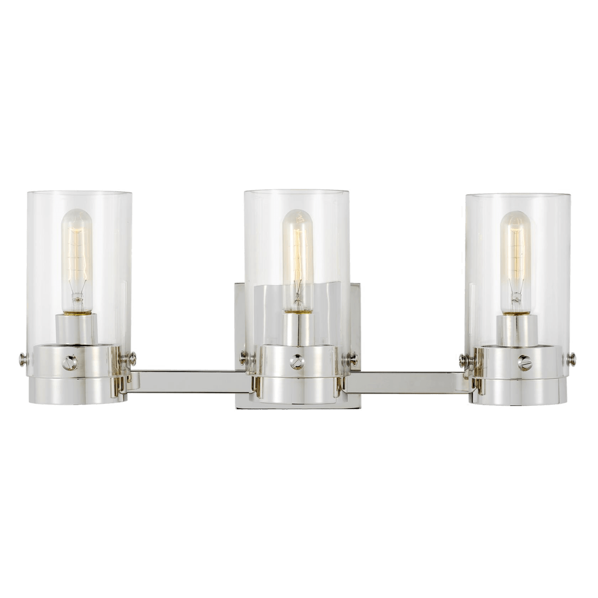 Luminaire de vanité Garrett - Nickel poli 21 1/8" by Visual Comfort Studio | Luminaires & cie