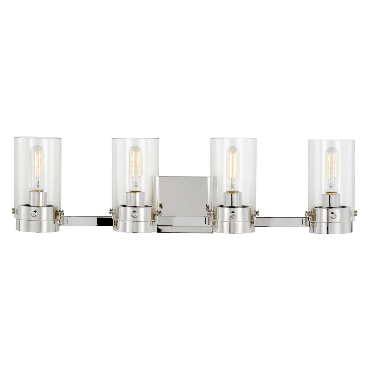 Luminaire de vanité Garrett - Nickel poli 29 1/4" by Visual Comfort Studio | Luminaires & cie