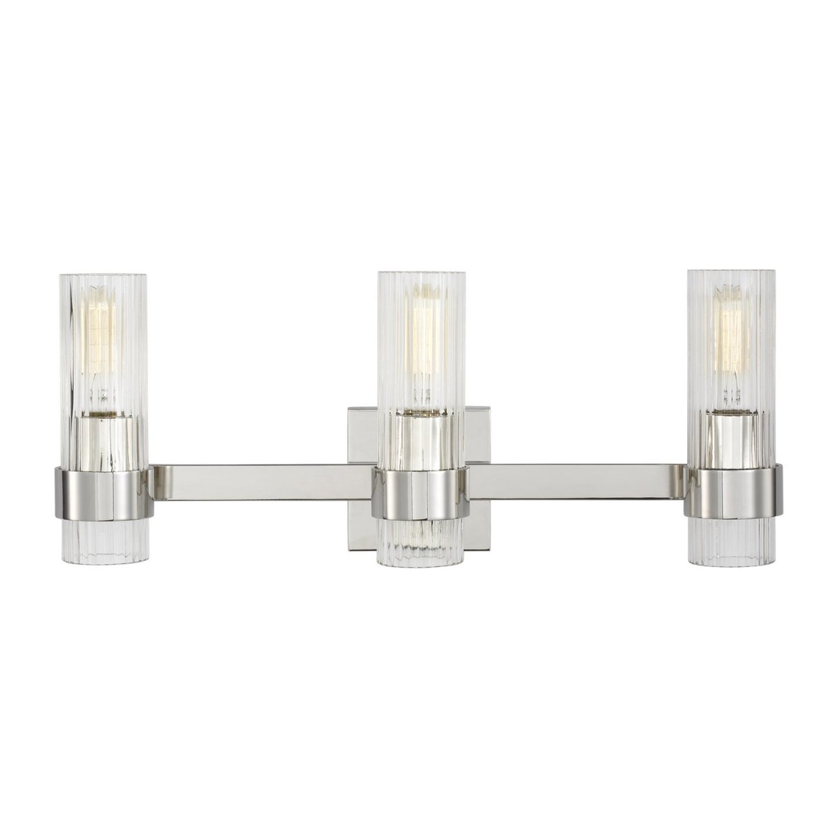 Luminaire de vanité Geneva - Nickel poli 22 1/2" by Visual Comfort Studio | Luminaires & cie
