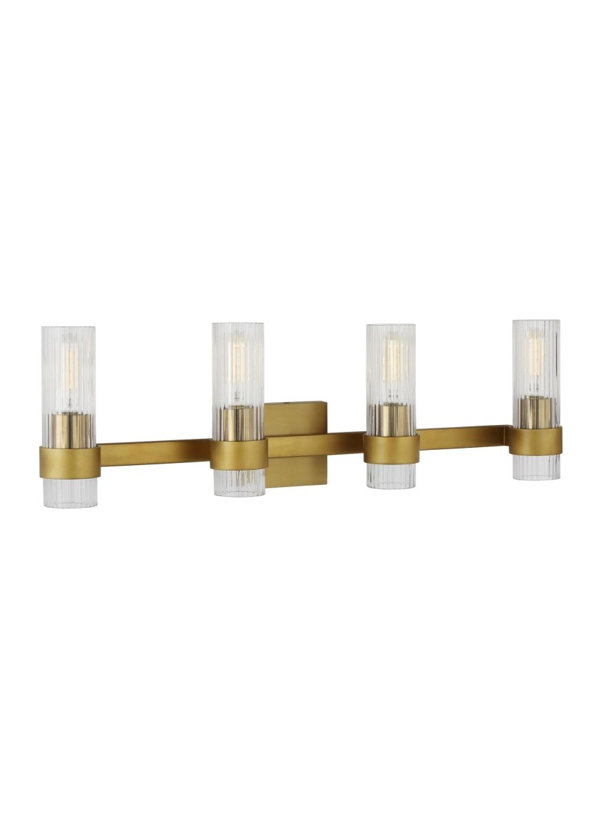 Luminaire de vanité Geneva - Laiton brûlé 30" by Visual Comfort Studio | Luminaires & cie