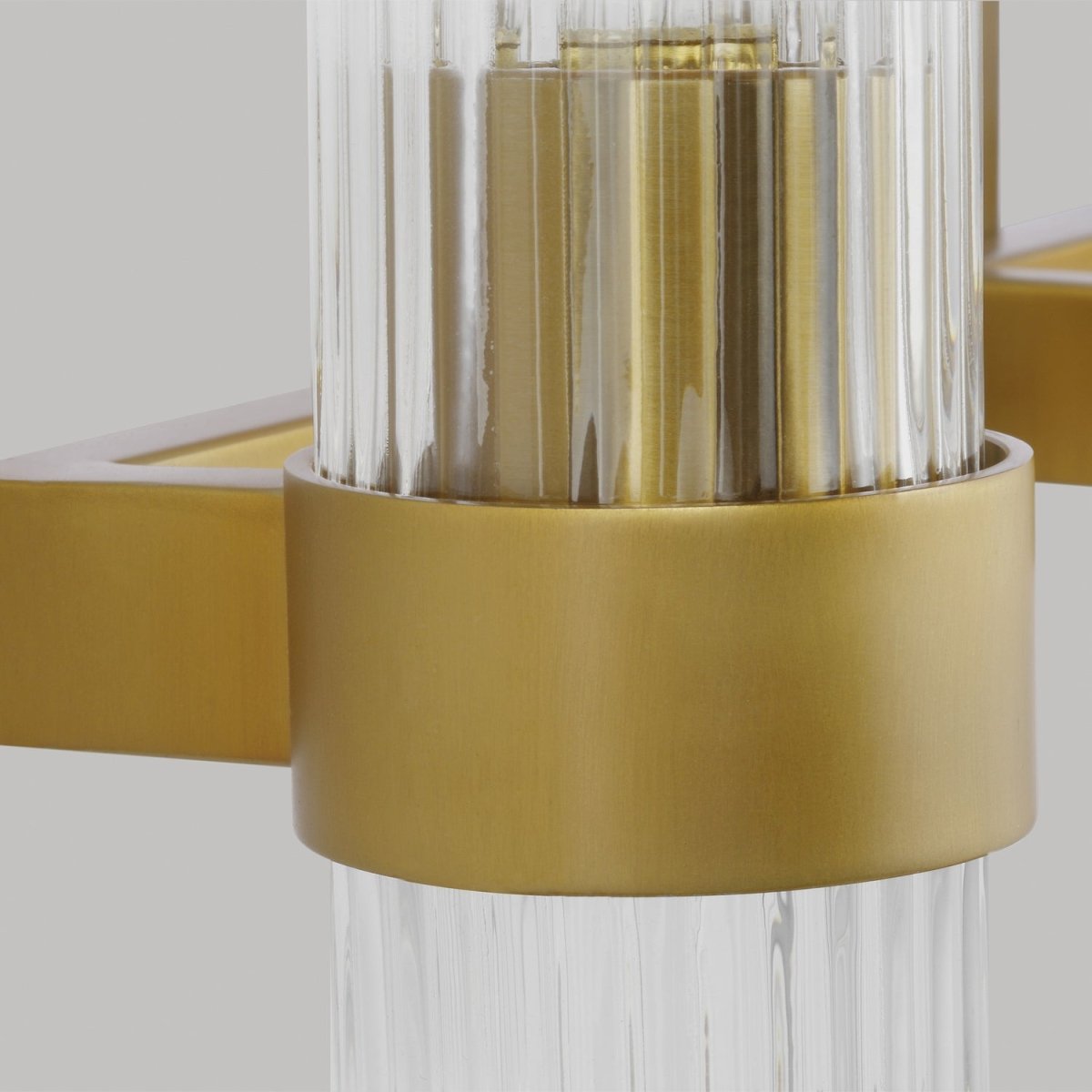 Luminaire de vanité Geneva - Nickel poli 30" by Visual Comfort Studio | Luminaires & cie