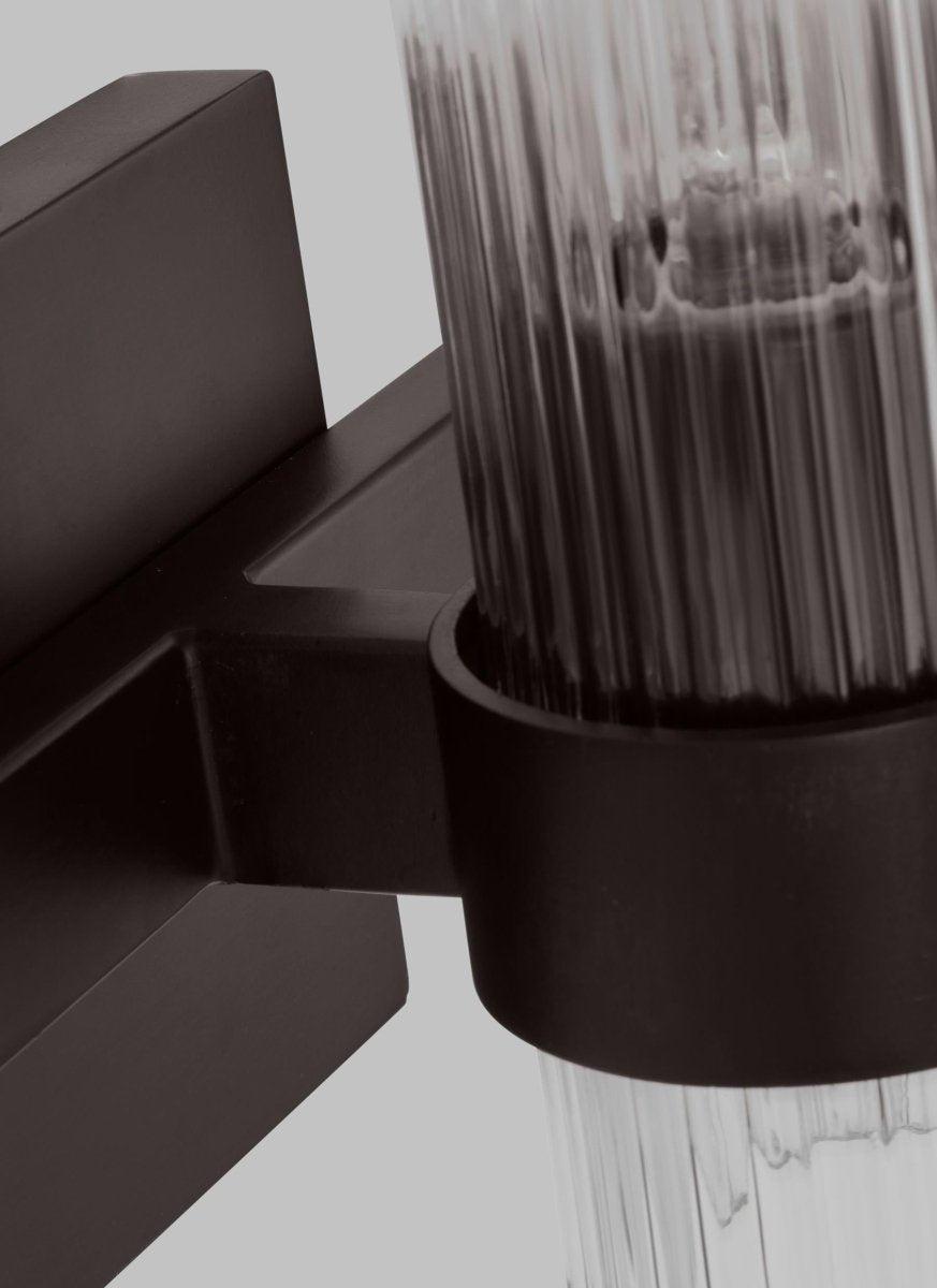 Luminaire de vanité Geneva - Nickel poli 30" by Visual Comfort Studio | Luminaires & cie