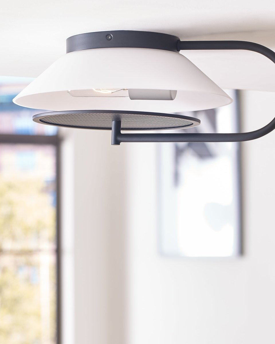 Luminaire de vanité Gesture - Noir de minuit by Visual Comfort Studio | Luminaires & cie