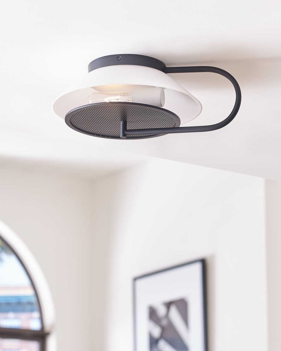 Luminaire de vanité Gesture - Noir de minuit by Visual Comfort Studio | Luminaires & cie