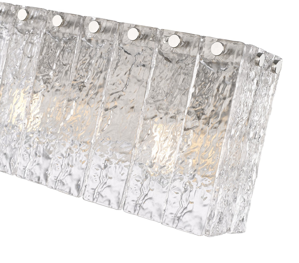 Barre d'éclairage de salle de bain Glacier Nickel brossé, 15" – vue 5
