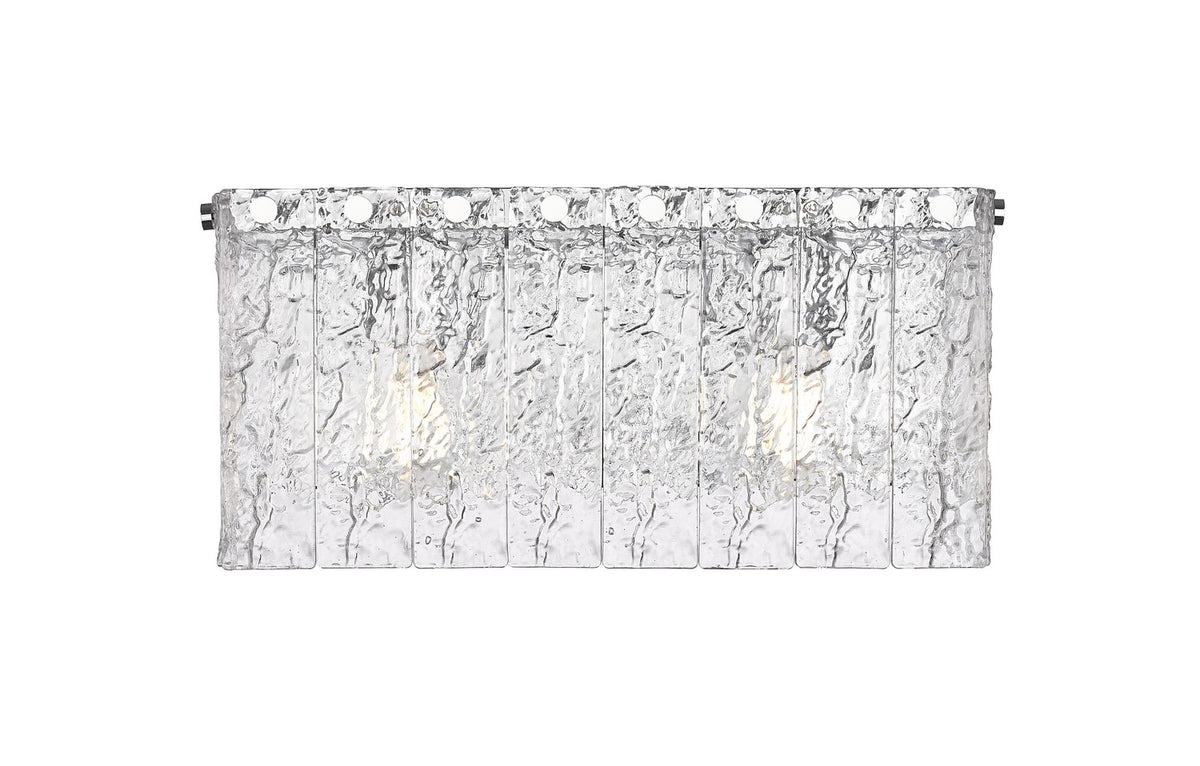 Barre d'éclairage de salle de bain Glacier Chrome, 15" – vue 3