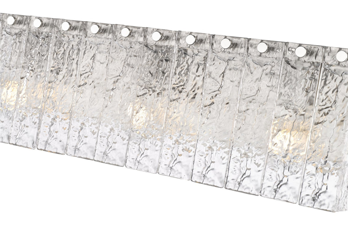 Barre d'éclairage de salle de bain Glacier Nickel brossé, 24" – vue 5