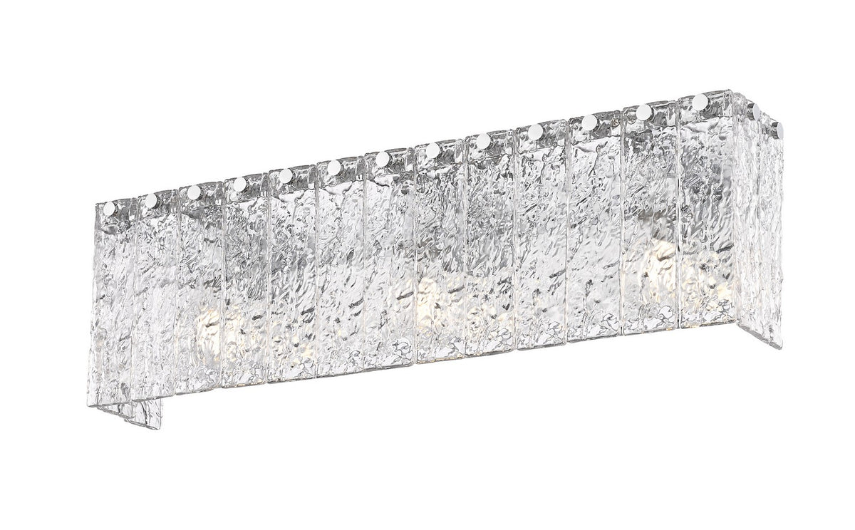 Barre d'éclairage de salle de bain Glacier Chrome, 24" – vue 2