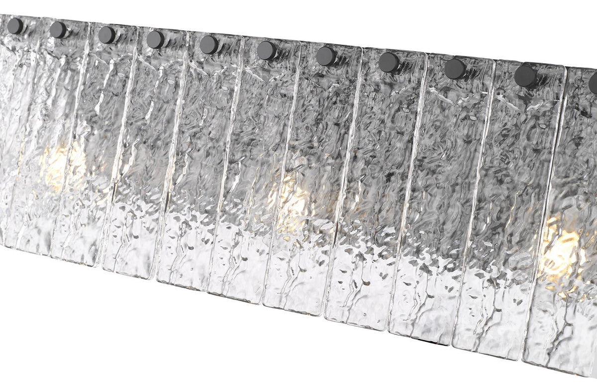 Barre d'éclairage de salle de bain Glacier Noir mat, 24" – vue 5