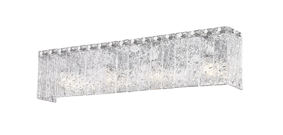 Barre d'éclairage de salle de bain Glacier Chrome, 31 1/4" – vue 2