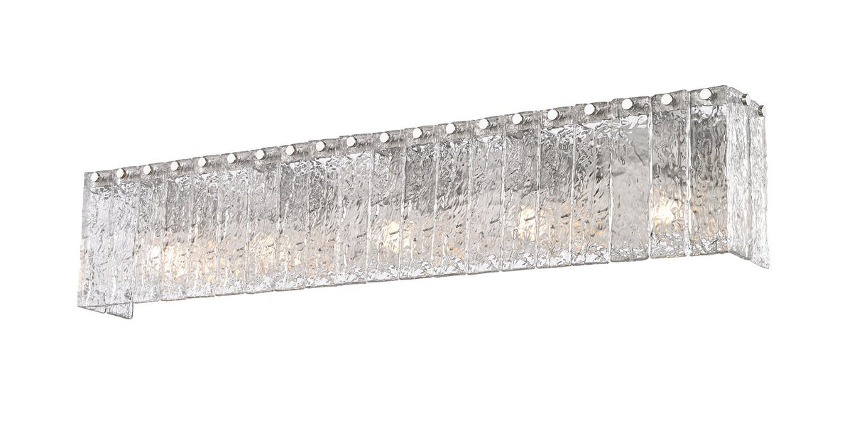 Barre d'éclairage de salle de bain Glacier Nickel brossé, 36 3/4" – vue 2