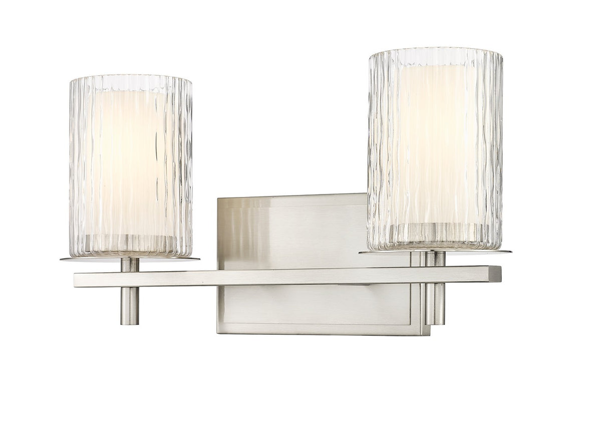 Luminaire de vanité Grayson Nickel brossé, 16" – Z-Lite