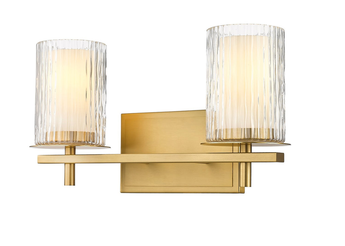 Luminaire de vanité Grayson Or moderne, 16" – Z-Lite