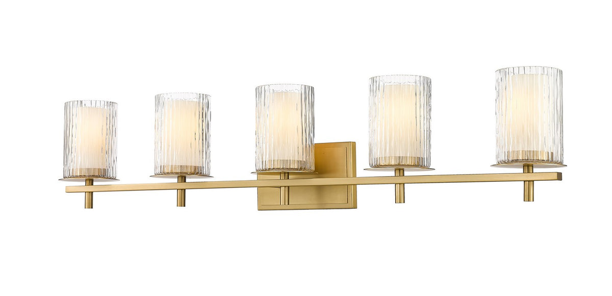 Luminaire de vanité Grayson Or moderne, 40" – Z-Lite