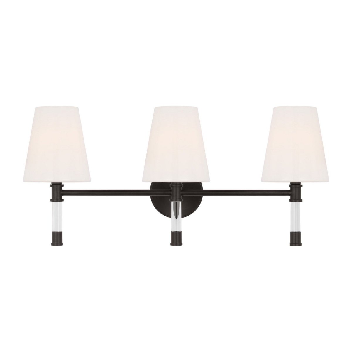 Luminaire de vanité Hanover - Fer vieilli 24 5/8" by Visual Comfort Studio | Luminaires & cie
