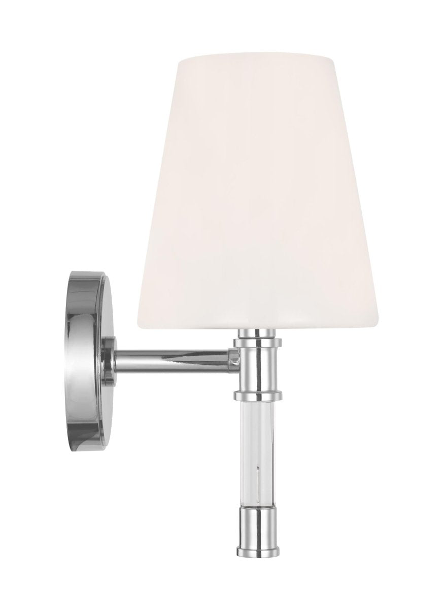 Luminaire de vanité Hanover - Nickel poli 34 1/8" by Visual Comfort Studio | Luminaires & cie