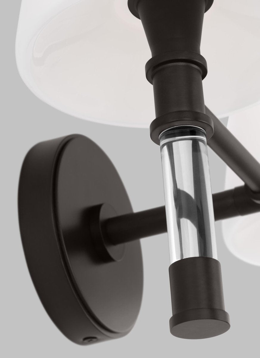 Luminaire de vanité Hanover - Nickel poli 34 1/8" by Visual Comfort Studio | Luminaires & cie