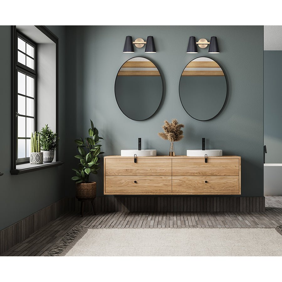 Luminaire de vanité Harken - Or by Canarm | Luminaires & cie