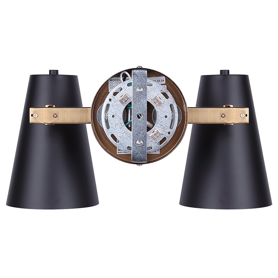 Luminaire de vanité Harken - Or by Canarm | Luminaires & cie