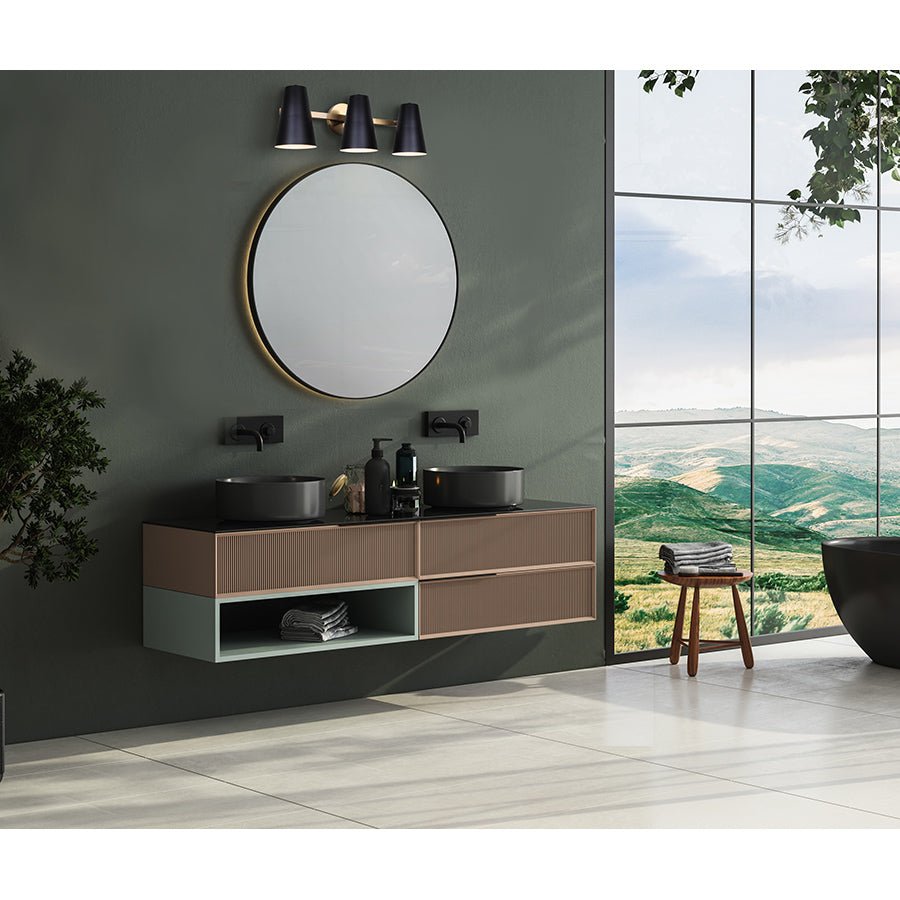 Luminaire de vanité Harken - Or by Canarm | Luminaires & cie