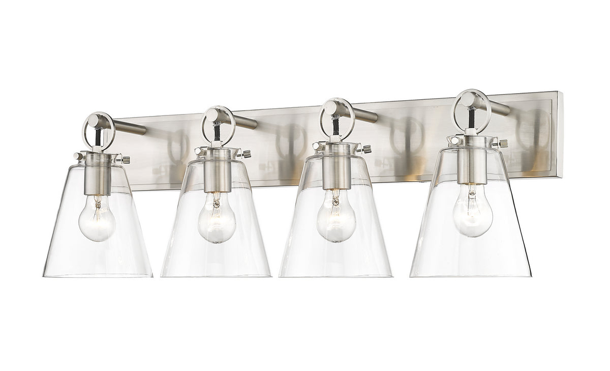 Luminaire de vanité Harper Nickel brossé, 31 1/4" – Z-Lite