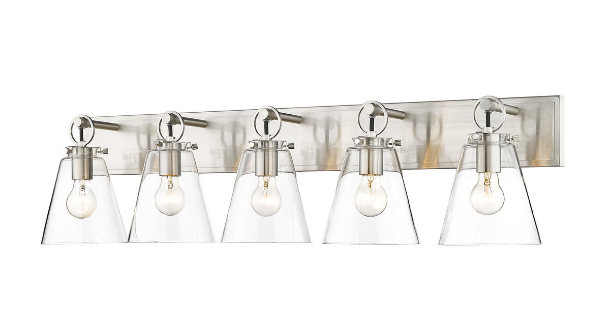 Luminaire de vanité Harper Nickel brossé, 39 3/4" – Z-Lite