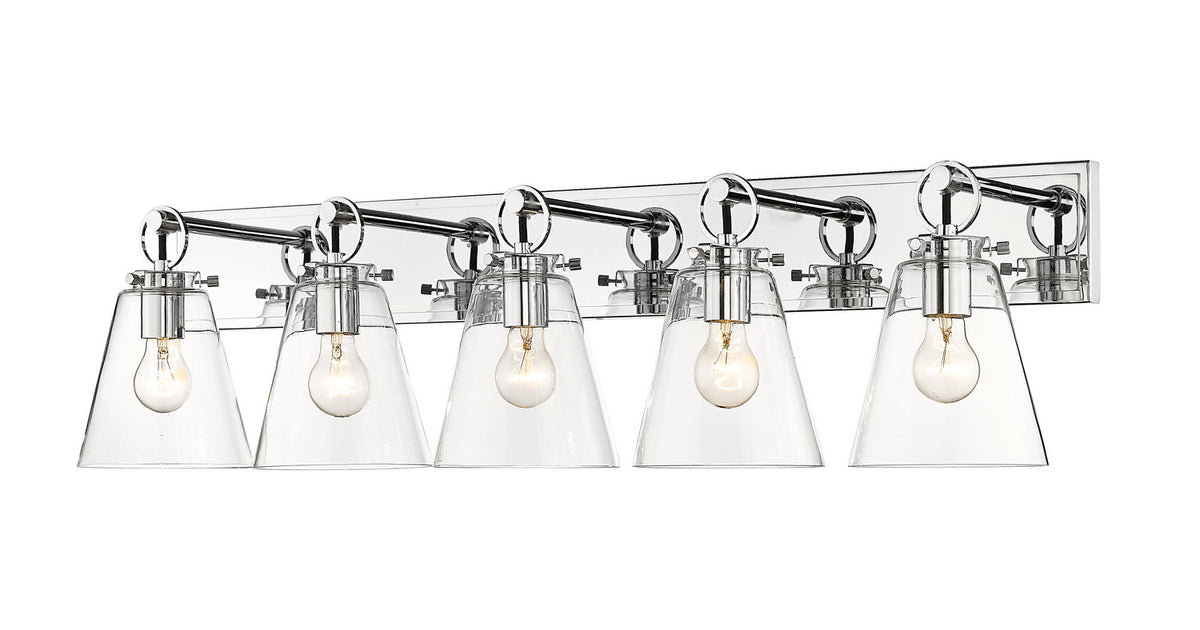 Luminaire de vanité Harper Chrome, 39 3/4" – Z-Lite