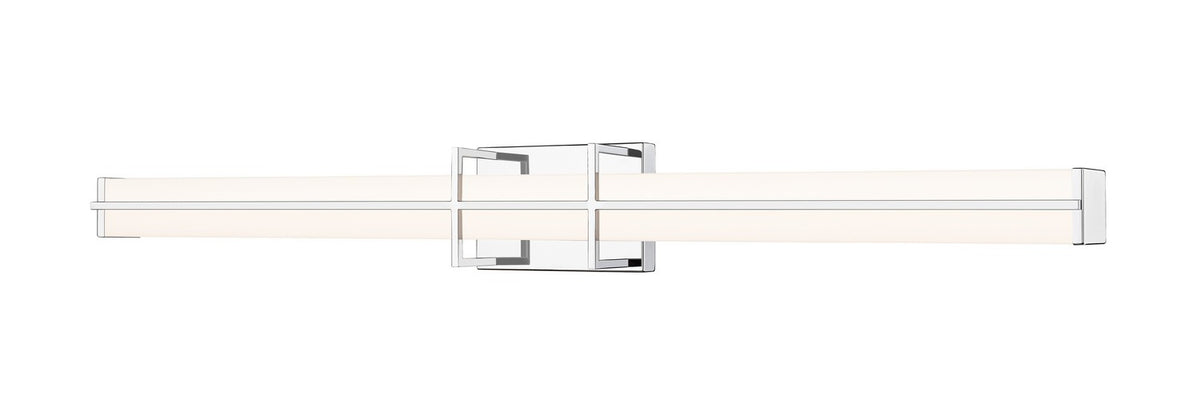 Barre d'éclairage de salle de bain Harrison Chrome, 40" – Z-Lite