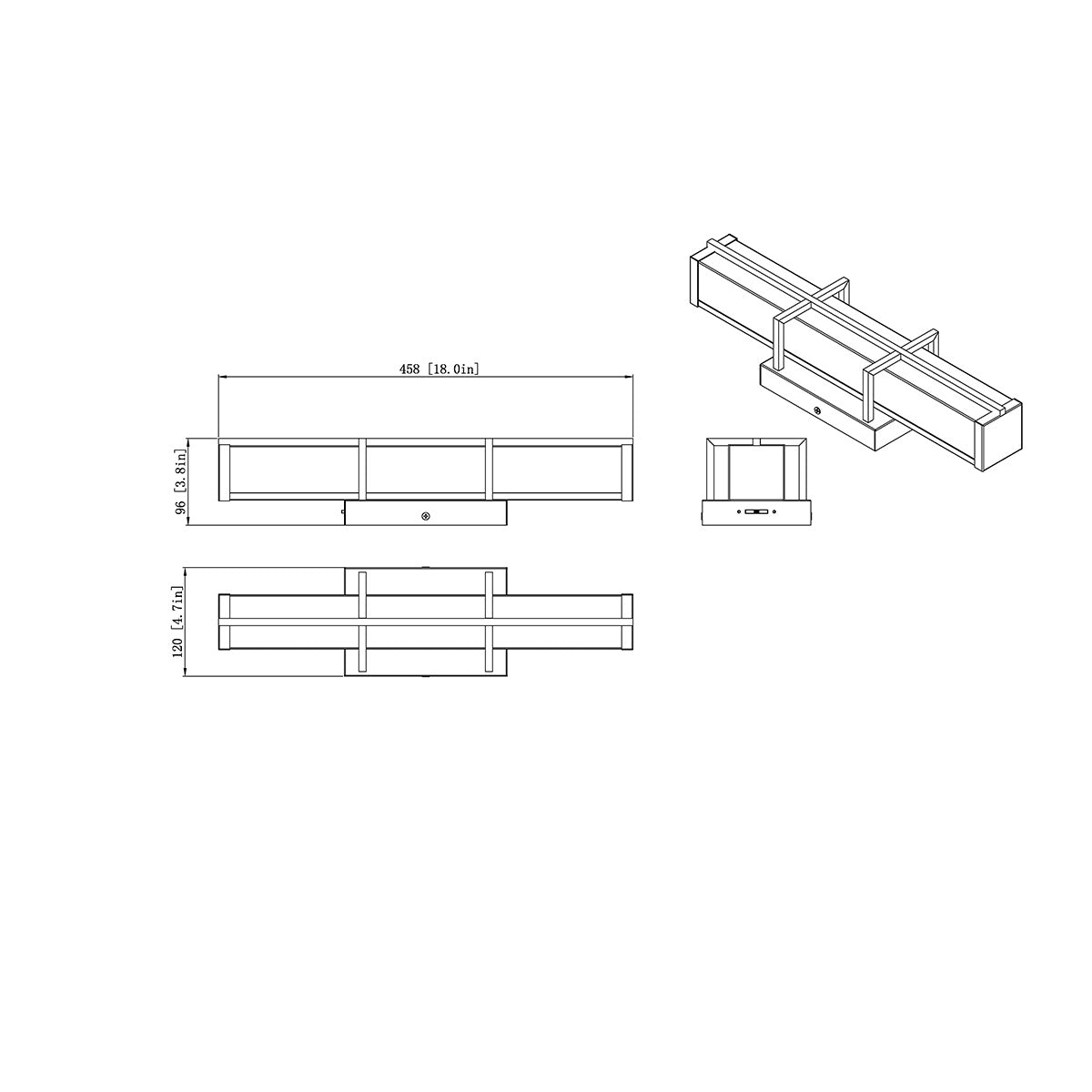 Luminaire de vanité Harrison