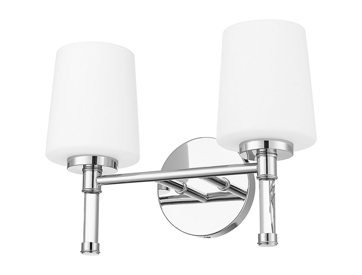 Luminaire de vanité Henri Chrome, 14" – vue 3